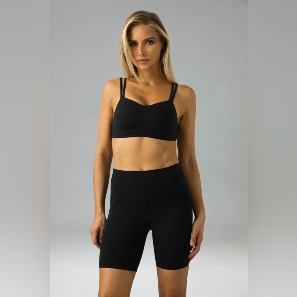 Colorfulkoala Dreamlux Buttery Soft Everyday & Workout Legging 6" w/ Pockets, NW